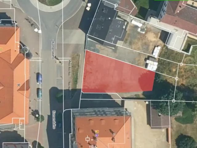 Plánovaný pronájem parkovacích míst ve Vlašimi