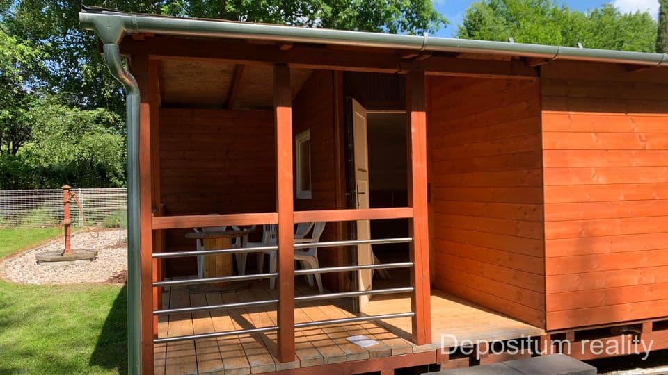 Chata u řeky Blanice