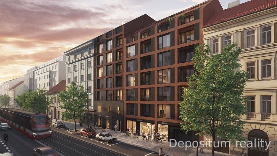 Pronájem bytu 2+kk v Karlíně