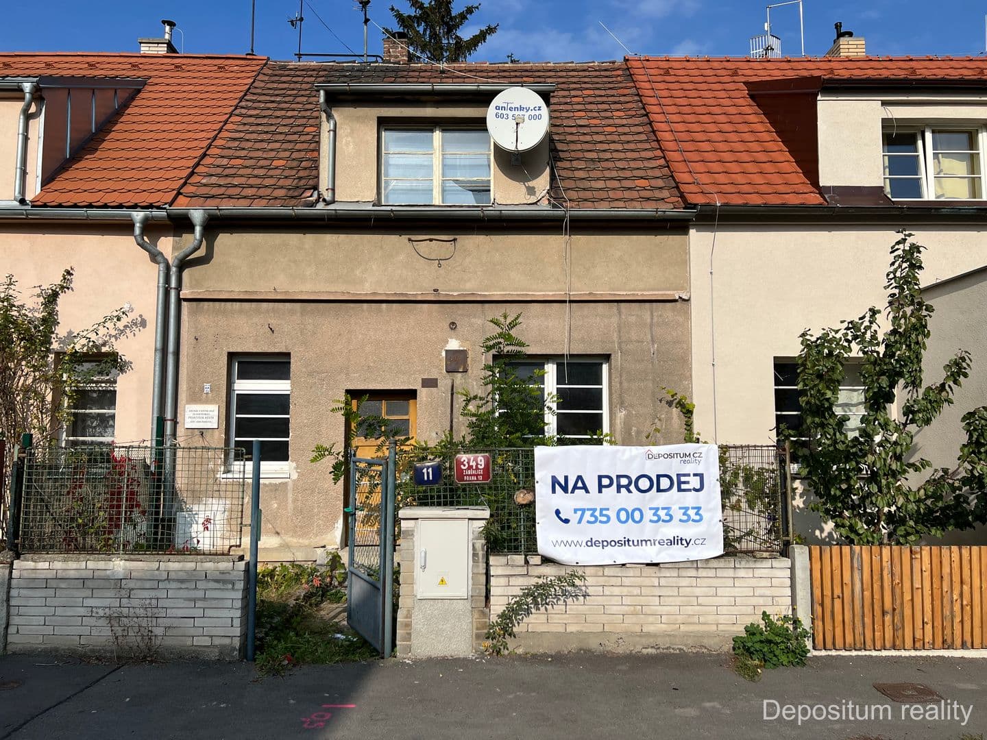 Prodej řadového domu v Praze