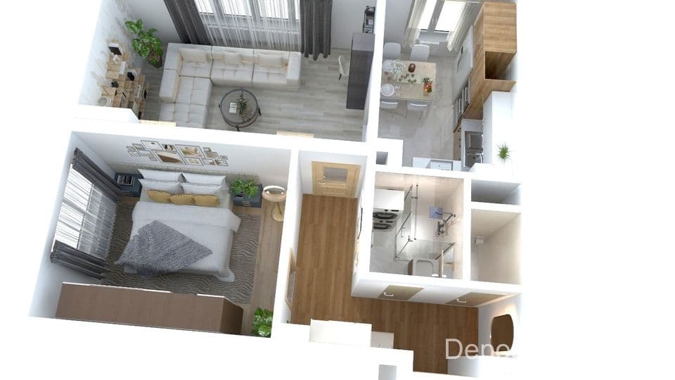 Prodej bytu 2+1 v centru Vlašimi