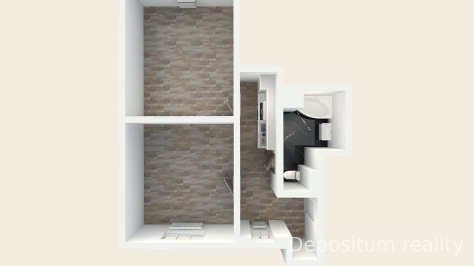 Pronájem bytu 2+1 v klidné části Smíchova