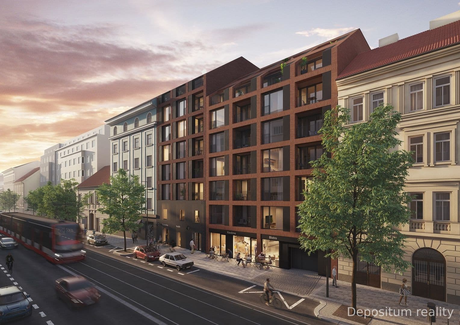 Pronájem bytu 2+kk v Karlíně